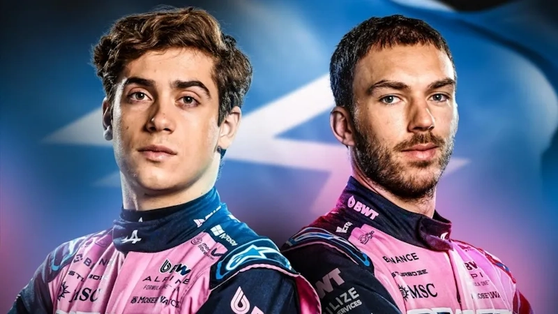 Alpine💙💖 Colapinto Gasly